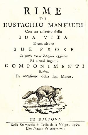 Bild des Verk�ufers f�r Rime. zum Verkauf von Libreria Antiquaria Pregliasco