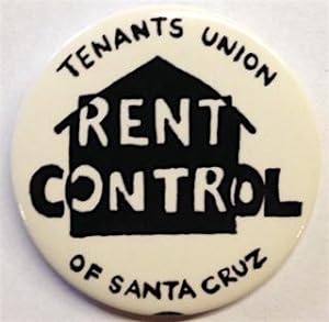 Rent Control [pinback button]