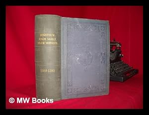 Bild des Verk�ufers f�r The register of the Great Seal of Scotland = Registrum magni sigilli regum Scotorum. A.D. 1580-1593 / edited by John Maitland Thomson zum Verkauf von MW Books