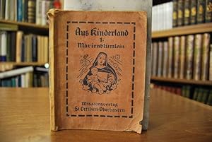 Bild des Verk�ufers f�r Marienbl�mlein. Aus Kinderland 1. B�ndchen zum Verkauf von G�ppinger Antiquariat