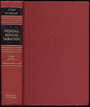 Bild des Verkufers fr Federal Income Taxation: Ninth Edition zum Verkauf von Between the Covers-Rare Books, Inc. ABAA