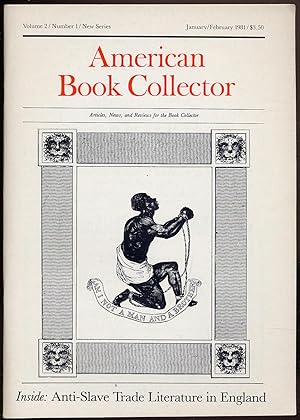 Seller image for American Book Collector: New Series, Volume 2, Number 1, January/February 1981 for sale by Between the Covers-Rare Books, Inc. ABAA