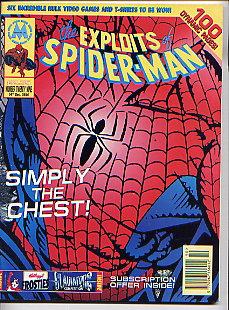 Seller image for THE EXPLOITS OF SPIDER-MAN NO 29(14TH DECEMBER 1994) for sale by TARPAULIN BOOKS AND COMICS