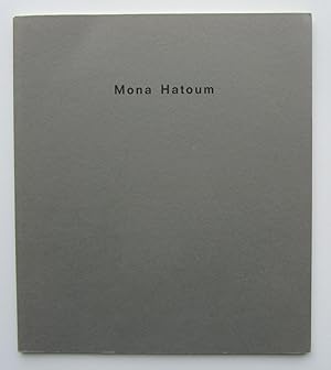 Imagen del vendedor de Mona Hatoum a la venta por William Allen Word & Image