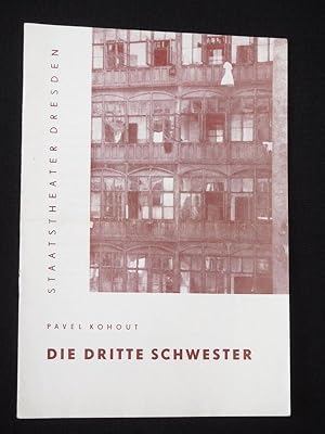 Blätter der Staatstheater Dresden, Heft 9, 1964/65. Programmheft DIE DRITTE SCHWESTER von Kohout....