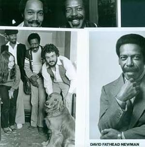 David Fathead Newman Publicity Photographs, for Prestige Records.