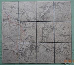 Topographische Karte Altkirch 1:25.000 (bez. Blatt 3368)