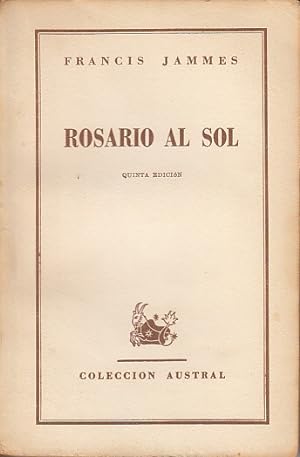 Image du vendeur pour ROSARIO AL SOL mis en vente par Librera Vobiscum