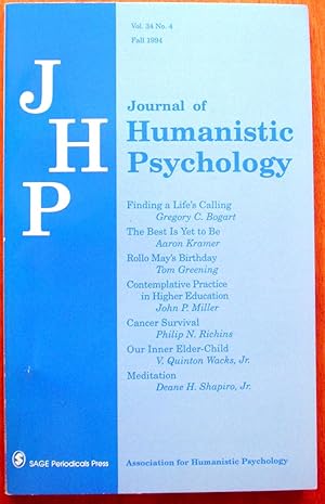Seller image for Rollo May's Birthday. Essay in the Journal of Humanistic Psychology, Fall 1994 for sale by Ken Jackson