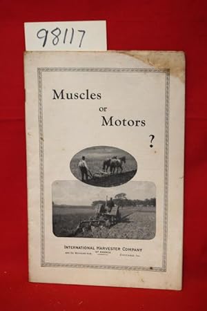 Imagen del vendedor de Muscles or Motors a la venta por Princeton Antiques Bookshop