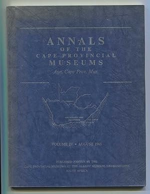 Annals of the Cape Provincial Museums Vol IV, Freshwater Fishes of the Cape Province