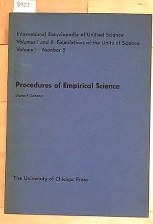 Immagine del venditore per International Encyclopedia of Unified Science - Procedures of Empirical Science Vol. 1 Number 5 venduto da Carydale Books