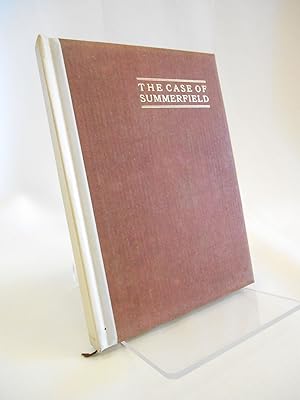 Imagen del vendedor de The Case of Summerfield a la venta por Swan's Fine Books, ABAA, ILAB, IOBA