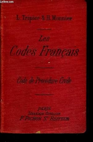 Bild des Verkufers fr LES CODES FRANCAIS - COLLATIONNES SUR LES TEXTES OFFICIELS zum Verkauf von Le-Livre