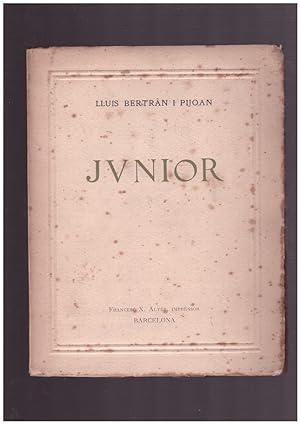 Imagen del vendedor de JVNIOR. a la venta por Llibres de Companyia