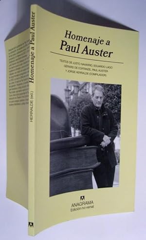 Imagen del vendedor de Homenaje a Paul Auster. a la venta por La Social. Galería y Libros