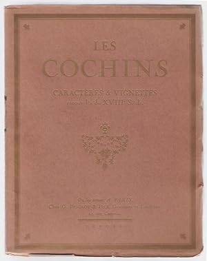 Les Cochins caractères & vignettes renouvelés du XVIIIe siècle.