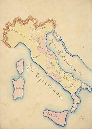 Piccolo atlante di geografia storica: l'Italia dall'antichità all' unificazione.
