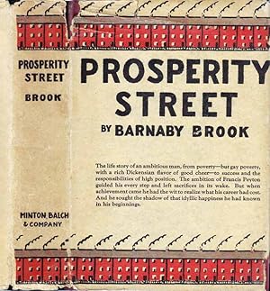 Imagen del vendedor de Prosperity Street a la venta por Babylon Revisited Rare Books