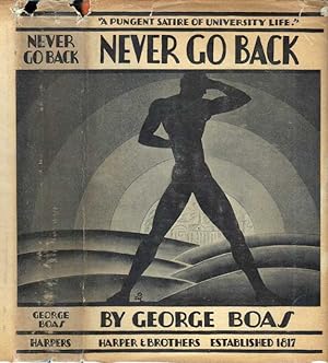 Never Go Back, A Novel Without a Plot