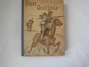 Bild des Verkufers fr Don Quijote Von Der Mancha. Die Wahrhaftige Geschichte Von Den Denkwrdigen Abenteuern Des Tapferen Und Scharfsinnigen Ritters Von Der Traurigen Gestalt. zum Verkauf von Malota