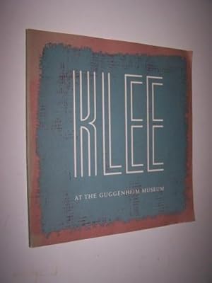 Seller image for PAUL KLEE 1879-1940 in the Collection of the Solomon R. Guggenheim Museum for sale by Antiquarian Bookshop