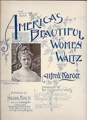 AMERICA'S BEAUTIFUL WOMEN. WALTZ.