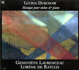 Seller image for Musique pour Violon and Piano. Genevive Laurenceau - violon Lorne de Ratuld - piano for sale by FIRENZELIBRI SRL