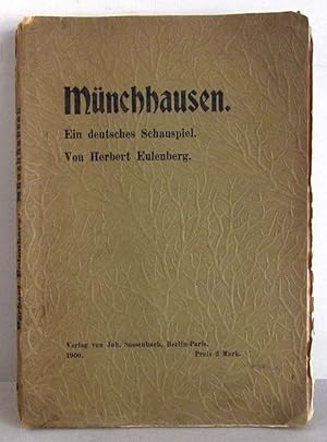Münchhausen - Erstausgabe, 1900, signiert mit Widmung