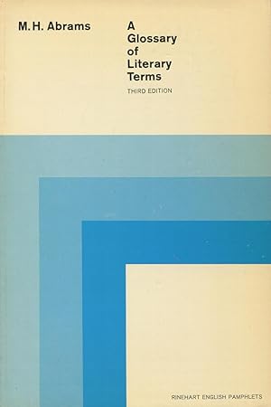 Seller image for A Glossary of Literary Terms for sale by Kenneth A. Himber
