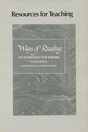 Seller image for Resources For Teaching: Ways Of Reading: An Anthology For Writers for sale by Kenneth A. Himber