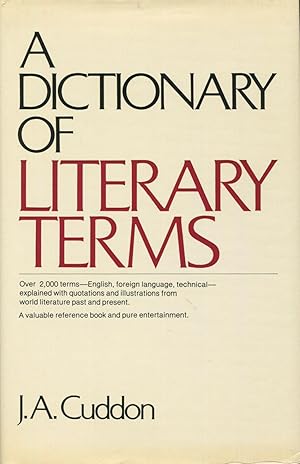 Seller image for A Dictionary of Literary Terms for sale by Kenneth A. Himber