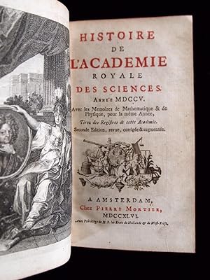 Histoire de l'Académie royale des sciences. Année 1705