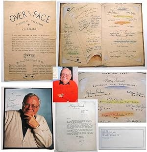 Seller image for HARRY SECOMBE & SPIKE MILLIGAN Important SIGNED MANUSCRIPT Programme for "OVER THE PAGE" Variety Show in Naples Italy December 1945 Fully Signed by all the Shows Performers, Over 50 Autographs, Pre "THE GOON SHOW", HISTORY and Signed Letters Album Photog for sale by Andrew Cox PBFA