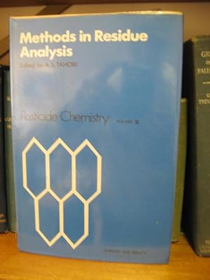 Immagine del venditore per Methods in Residue Analysis: Pesticide Chemistry: Volume IV venduto da PsychoBabel & Skoob Books