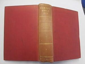 Image du vendeur pour Europe Since 1815 mis en vente par Goldstone Rare Books