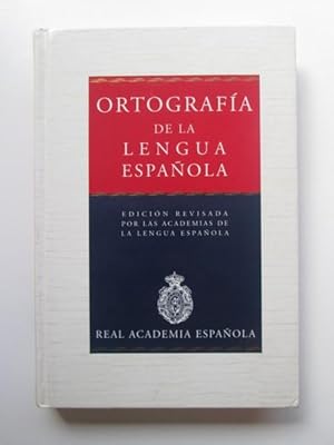 Ortografía De La Lengua Española