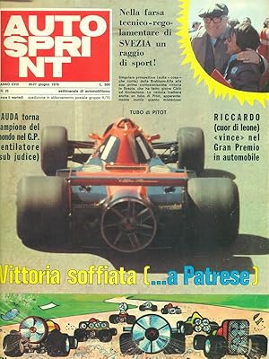 Autosprint n.25 - 20-27 giugno 1978