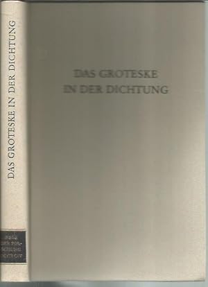 Seller image for Das Groteske in der Dichtung (Wege der Forschung) for sale by Bookfeathers, LLC