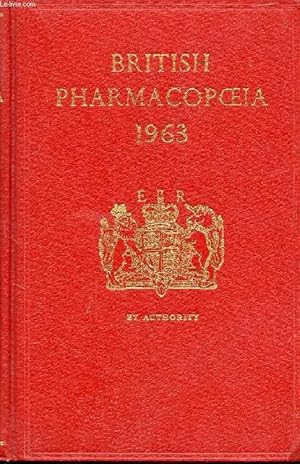 Bild des Verkufers fr BRITISH PHARMACOPOEIA 1963 zum Verkauf von Le-Livre