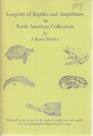 Imagen del vendedor de Longevity of Reptiles and Amphibians in North American Collections a la venta por Hill Country Books