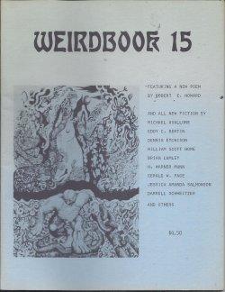 Image du vendeur pour WEIRDBOOK 15 (1981) mis en vente par Books from the Crypt