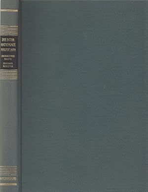 Bild des Verkufers fr Die internationale Politik 1972. Ergnzungsband II: Zeittafel undRegister. (= Die internationale Politik. Jahrbcher des Forschungsinstituts der Deutschen Gesellschaft fr Auswrtige Politik). zum Verkauf von Buch von den Driesch