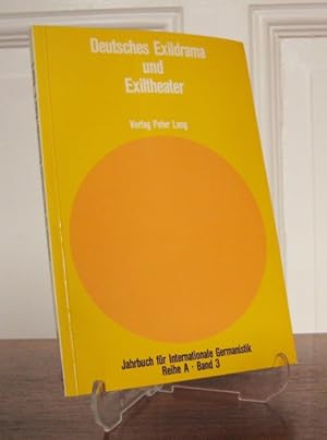 Immagine del venditore per Deutsches Exildrama und Exiltheater. Akten des Exilliteratur-Symposiums der University of South Carolina 1976. [Jahrbuch fr Internationale Germanistik. Reihe A. Kongreberichte. Bd. 3]. venduto da Antiquariat Kelifer