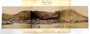 A fine collection of four late 19th century original photographs of scenes in Hong Kong.