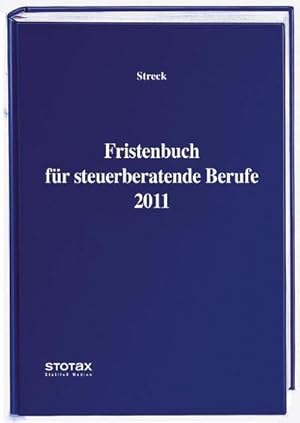 Seller image for Fristenbuch fr steuerberatende Berufe 2011 for sale by Rheinberg-Buch Andreas Meier eK