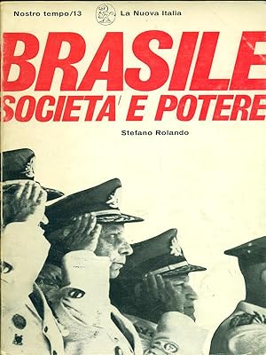 Bild des Verkufers fr Brasile societa' e potere zum Verkauf von Librodifaccia