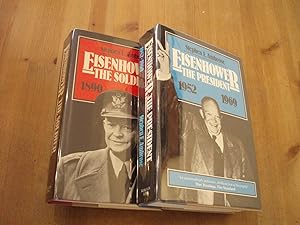 Imagen del vendedor de Eisenhower: Volume One - Soldier, General of the Army, President-Elect 1890-1952; Volume Two - The President 1952-1969 (2 Volumes Complete) a la venta por Chapter House Books (Member of the PBFA)