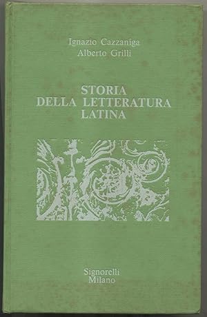 Seller image for STORIA DELLA LETTERATURA LATINA. for sale by studio bibliografico pera s.a.s.