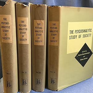 Bild des Verkufers fr The Psychoanalytic Study of Society. Four Volumes. zum Verkauf von Bryn Mawr Bookstore